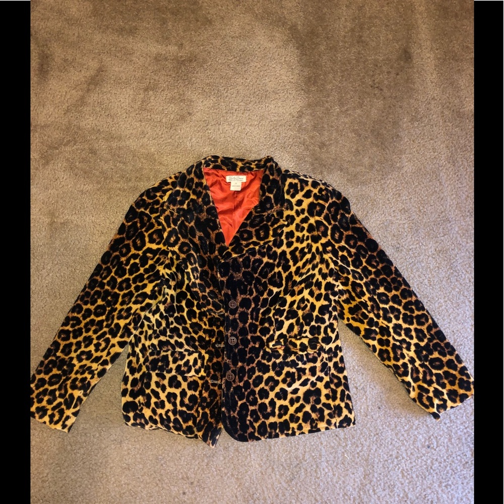 Lucky Brand Cheetah Blazer